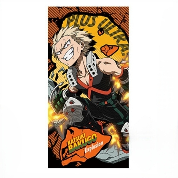 My Hero Academia Katsuki Bakugou Large Towel - Picture 8 of 8